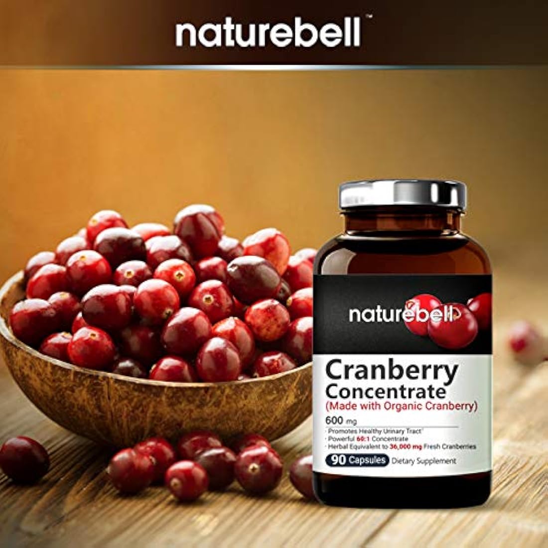 arándanos orgánicos concentrados de fruta entera 90 cápsulas