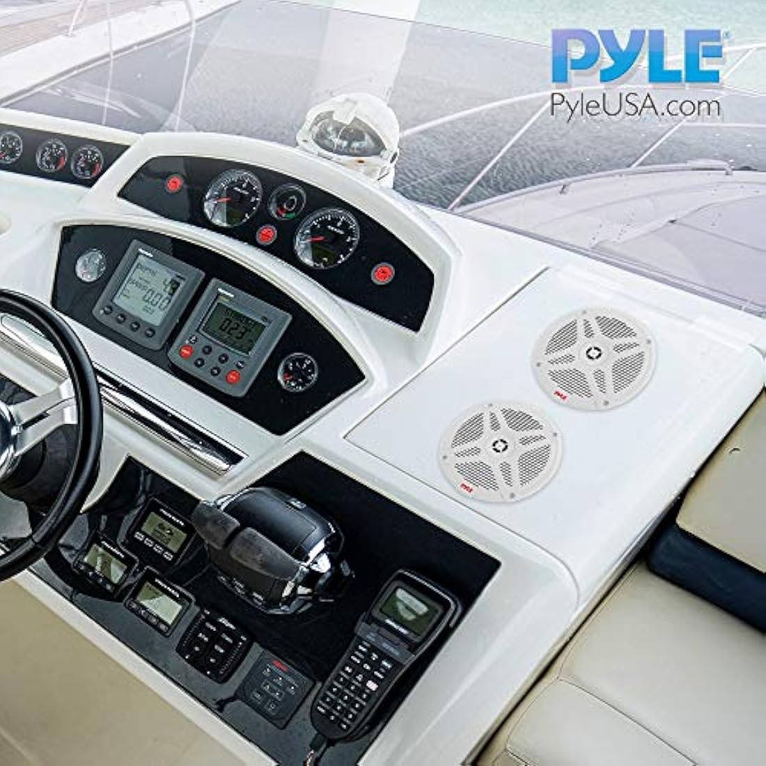 Parlantes Altavoces marítimos PYLE PLMRF65MW