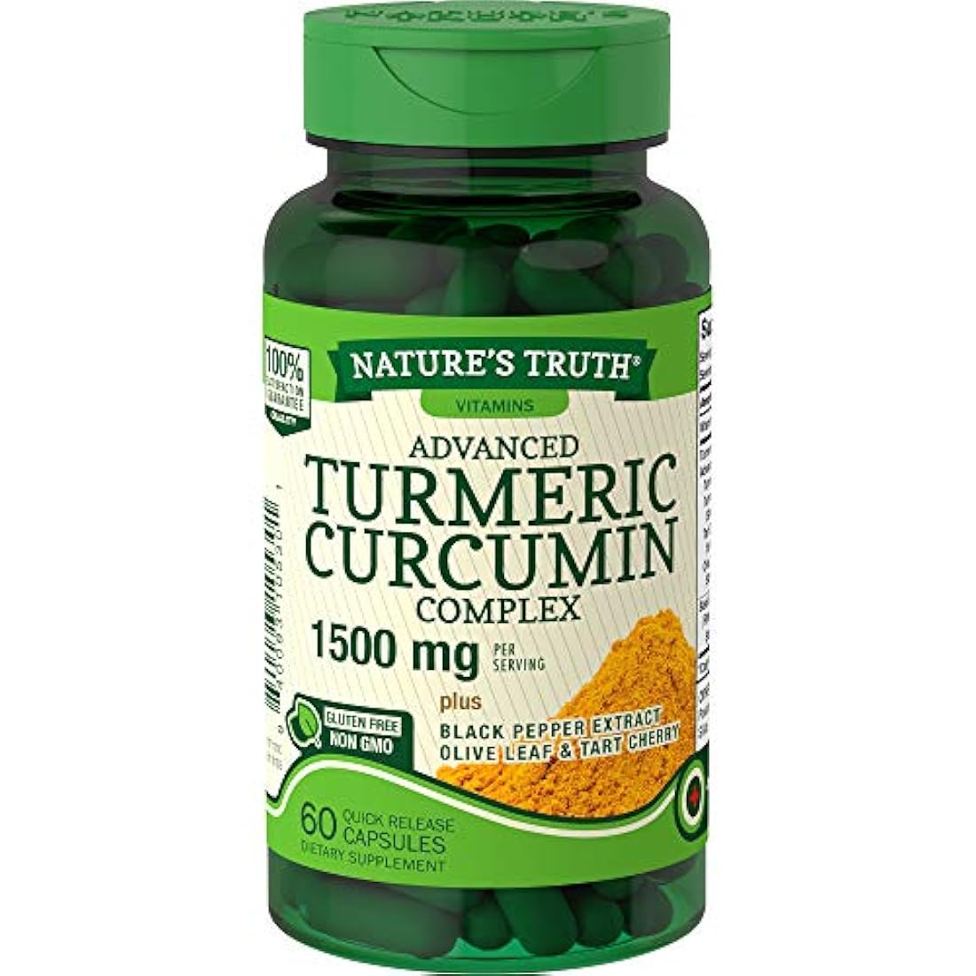 Verdad Cúrcuma Curcumina Advanced Complex 60 Cápsulas