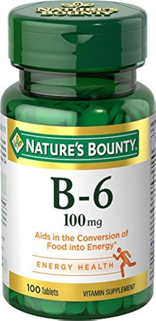 Suplemento Vitamina B6, apoya el metabolismo