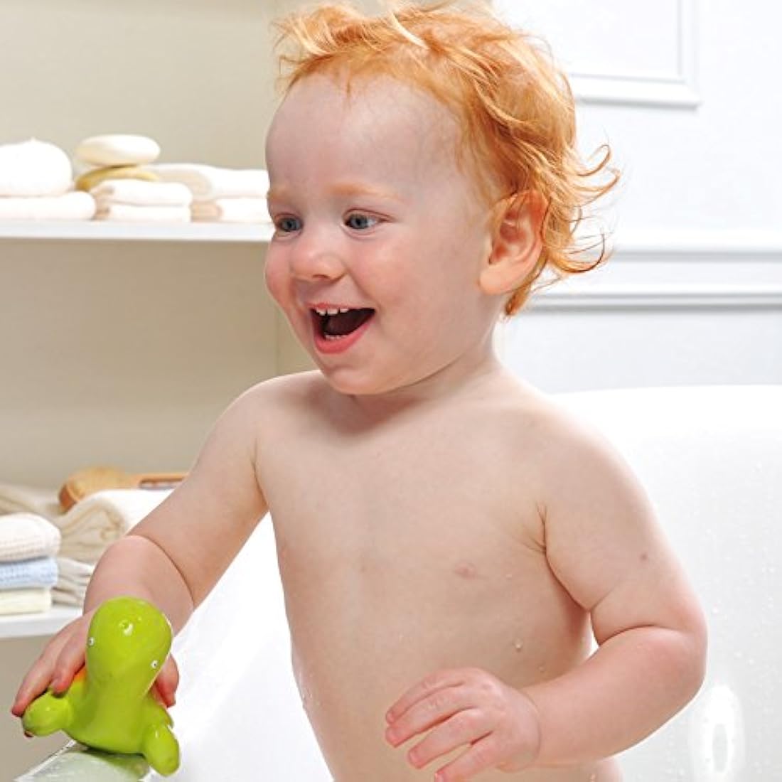 Juguete de baño de goma natural Mele the Sea Turtle