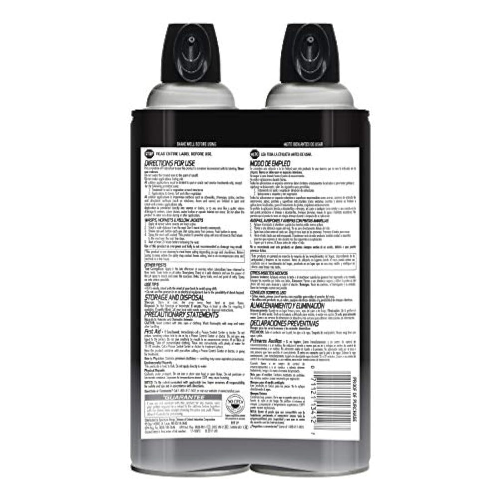Hot Shot 13412 HG-13412 Control de plagas Paquete de 2 Negro