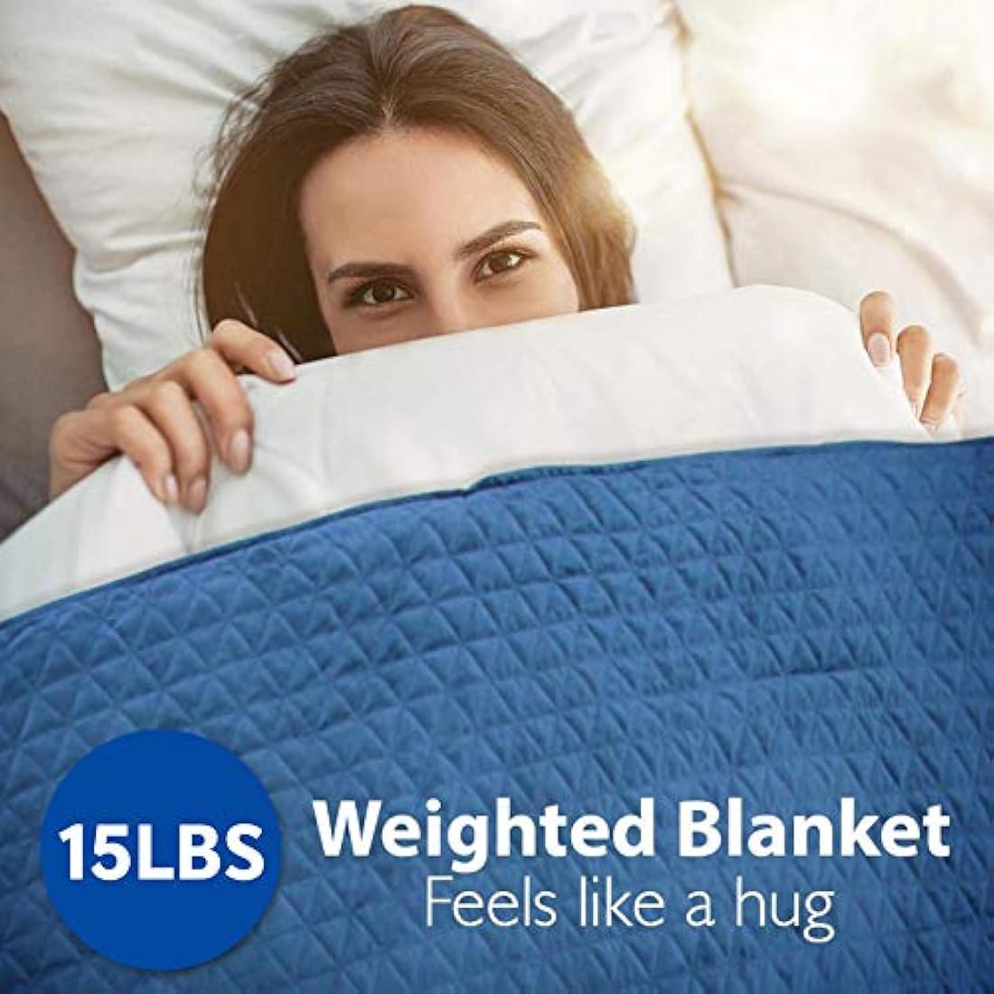 Manta de edredón pesado SERENELIFE SLHVBLKT15