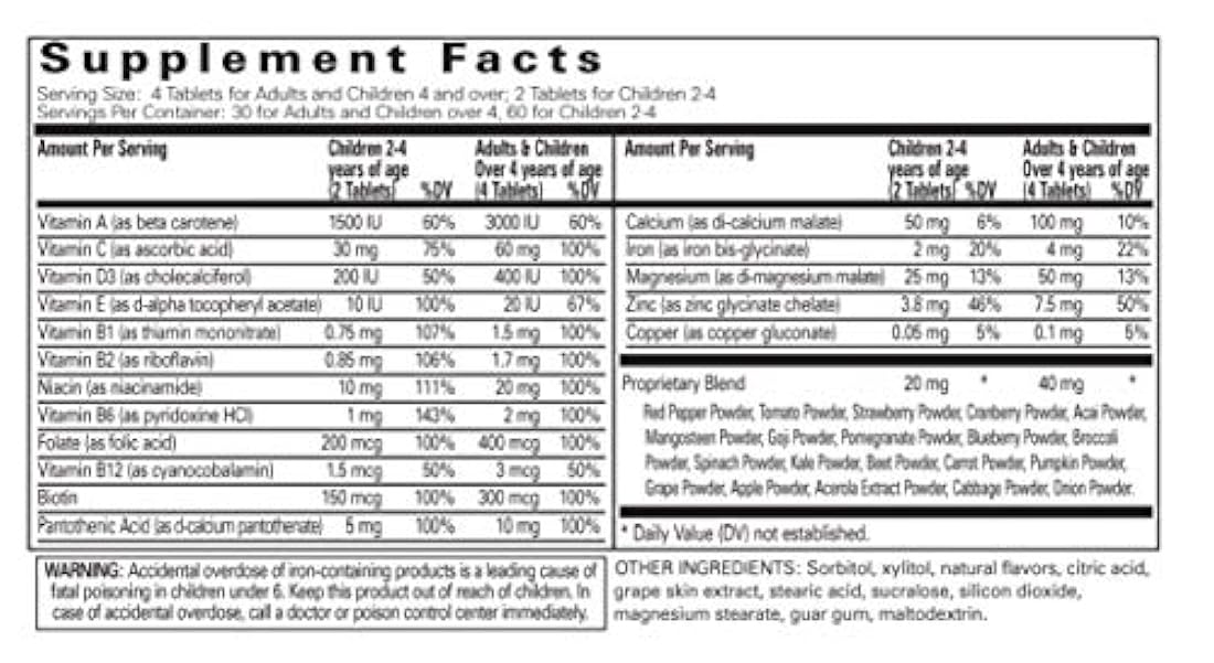 Forever Kids Multivitamins, 240