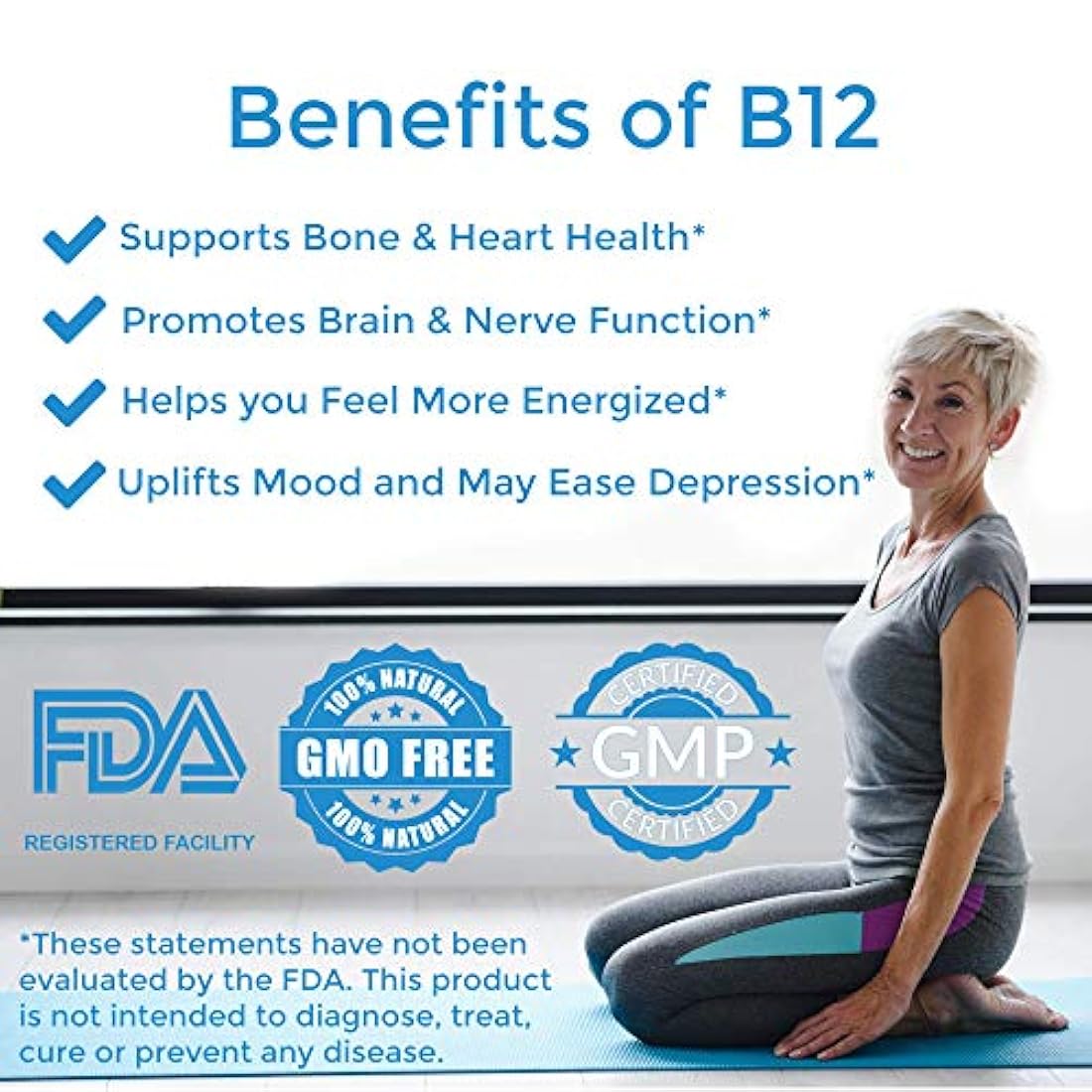 metilcobalamina B12 Multivitaminas 5000 mcg