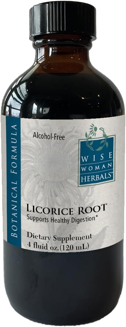 Extracto Sólido de Regaliz 4 oz - Wise Woman Herbals - Sin Alcohol