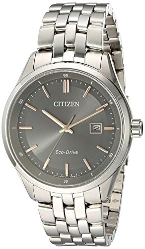 Reloj de acero inoxidable de cuarzo Citizen para hombre