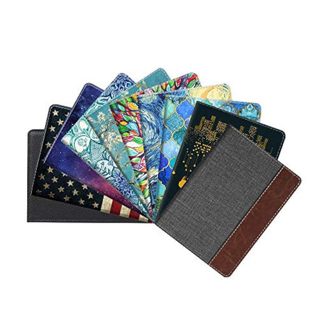 Portadocumentos de viaje estilo Funda para tarjeta pasaporte