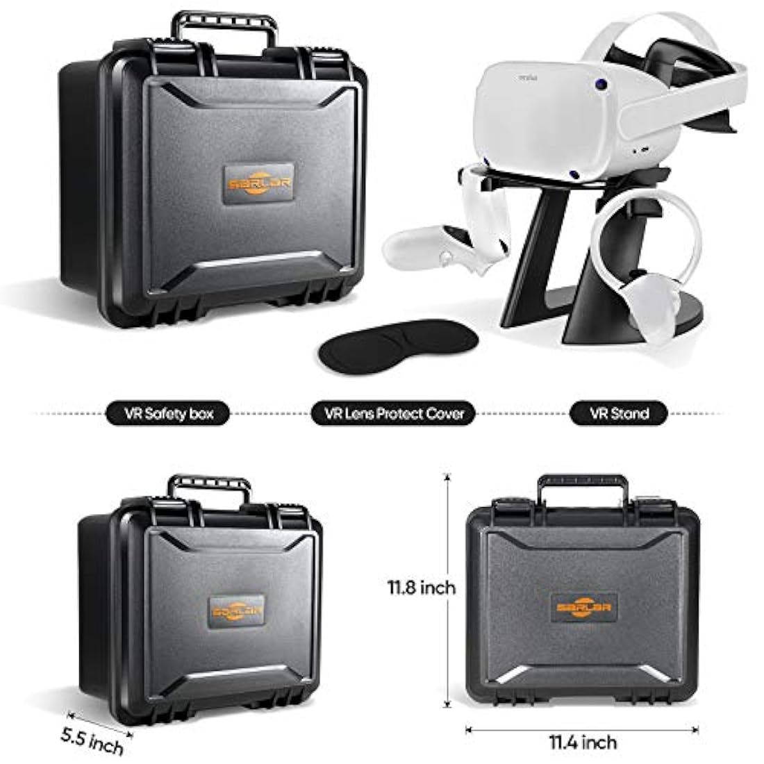 Estuche rígido de transporte para Oculus Quest 2