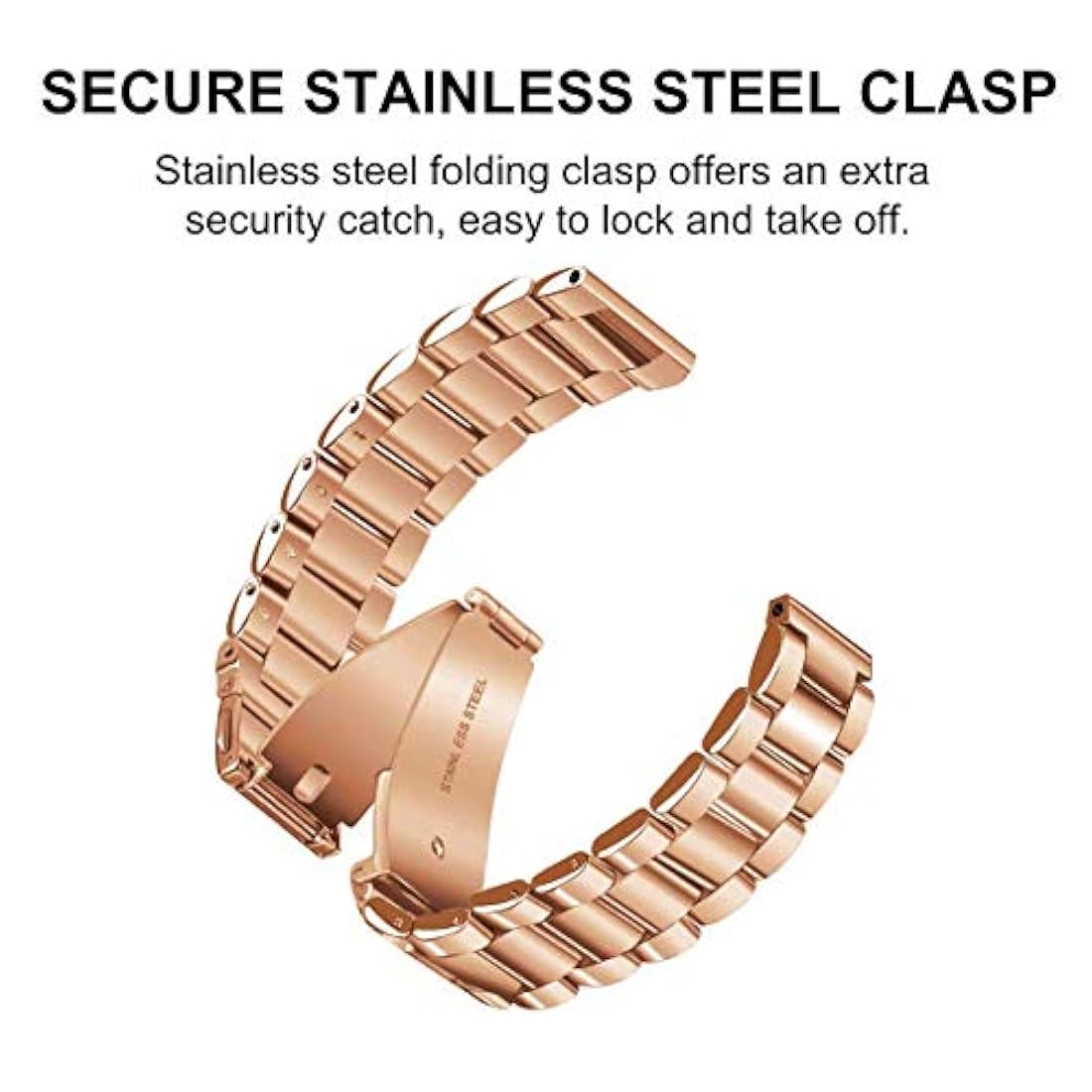 Valkit - Juego de 2 pulseras de metal para reloj Galaxy