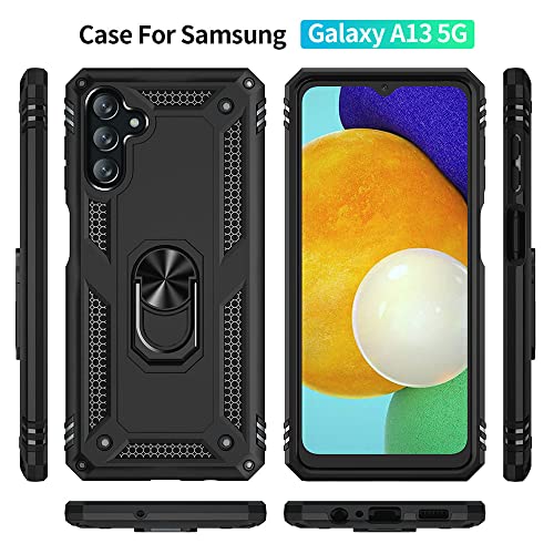 Yiakeng Funda para Samsung Galaxy A13 5G con protector