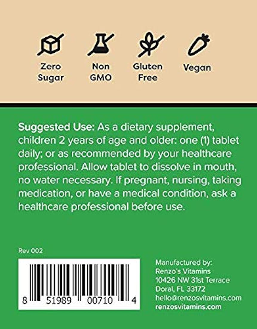 itaminas veganas disolubles para niños