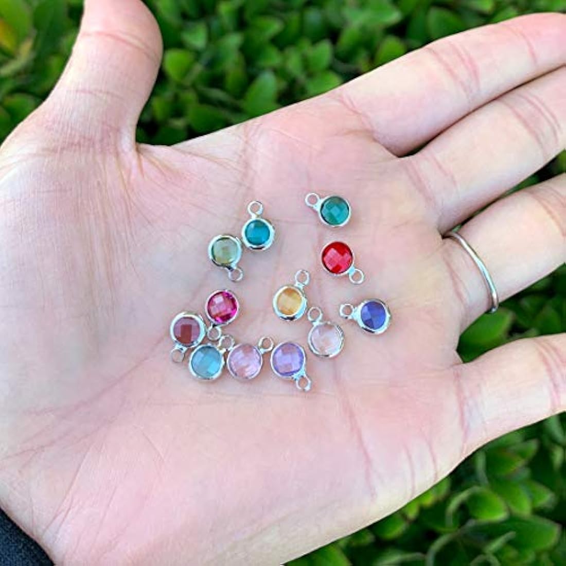 Abalorios de piedra natal de alta calidad