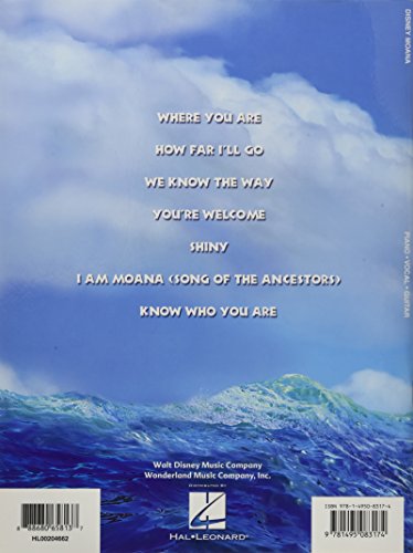 Moana: música de la banda sonora de la película dvd