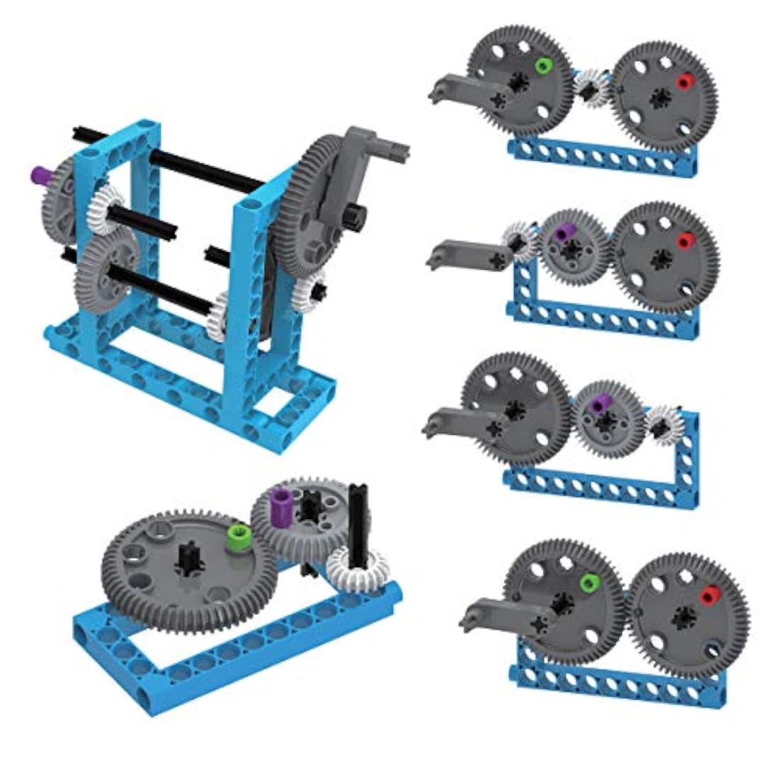 Kit de experimento y construcción de maquinaria simple