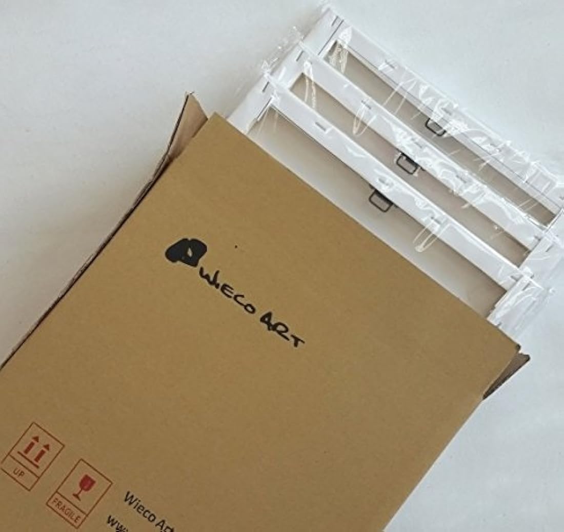 wieco Art - 3 paneles de lona estirada y enmarcada