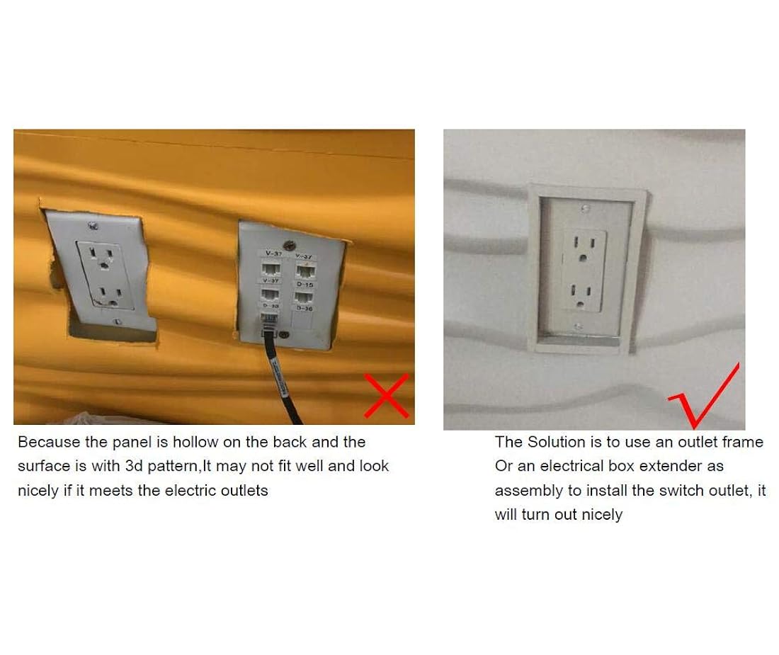 Paneles de pared 3D decorativos moderno