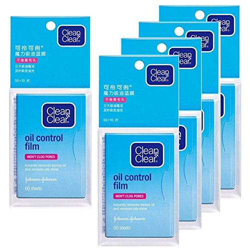 hojas absorbentes de aceite limpias, 60 hojas (paquete de 5)