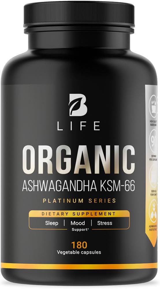 Polvo de Ashwagandha Orgánico KSM-66 - Vegan Pure Organic