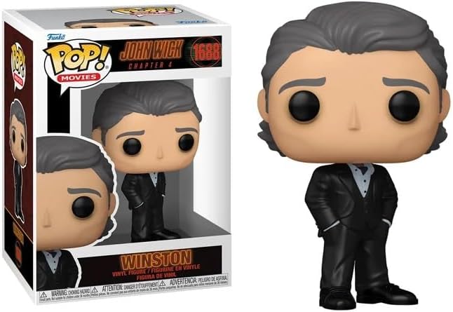 Figura Funko Vinyl Winston de John Wick 4 con protector 3.75