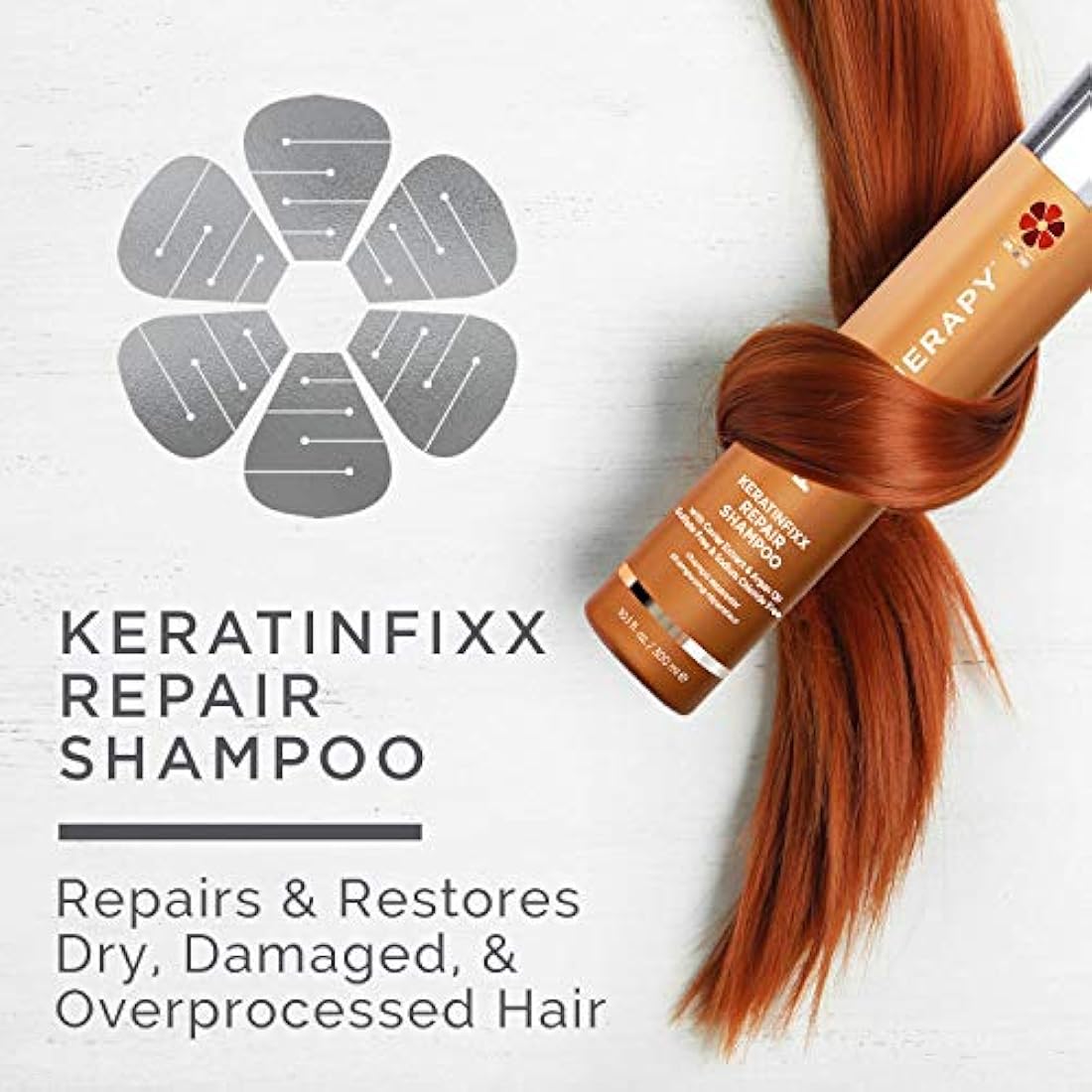 Champú con infusión de queratina