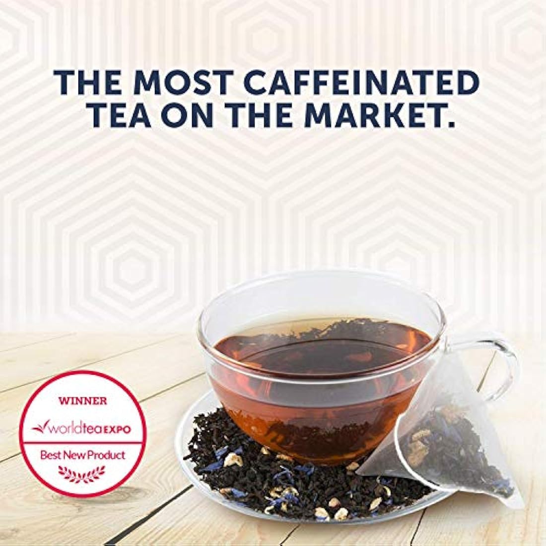 té con elevado nivel de cafeína