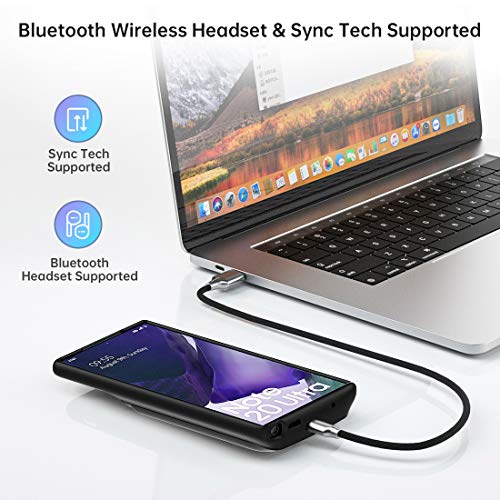 NEWDERY Funda para Galaxy Note 20 Ultra con batería de 10000 mAh, carga rápida y Qi inalámbrica y Android Auto y compatible con Samsung Dex, funda de cargador de respaldo extendida para Galaxy Note 20 Ultra 5G (6.9 pulgadas)