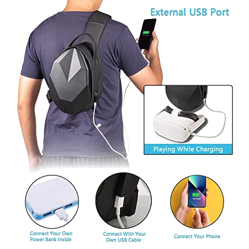 Funda de transporte para Meta/Oculus Quest 2