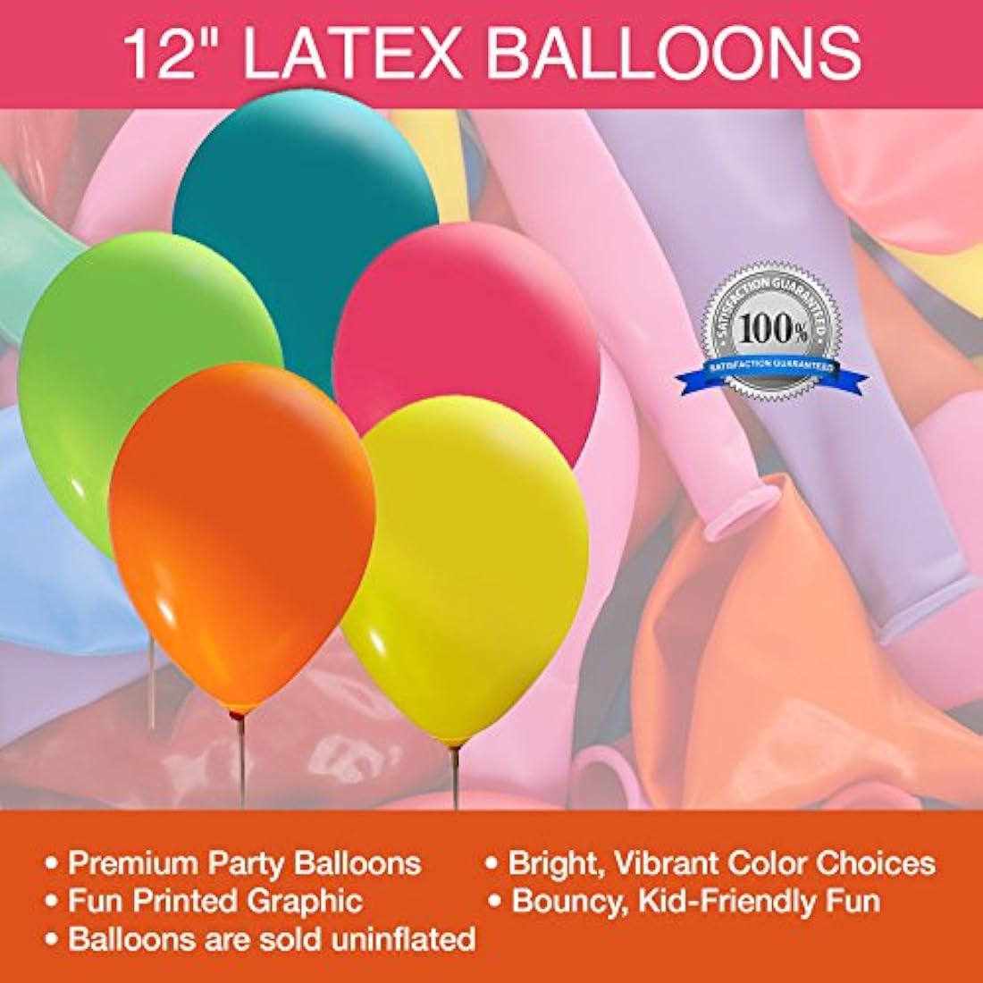 Globos de reciclaje – 2 caras – 11.8 in de látex (16 sobres)