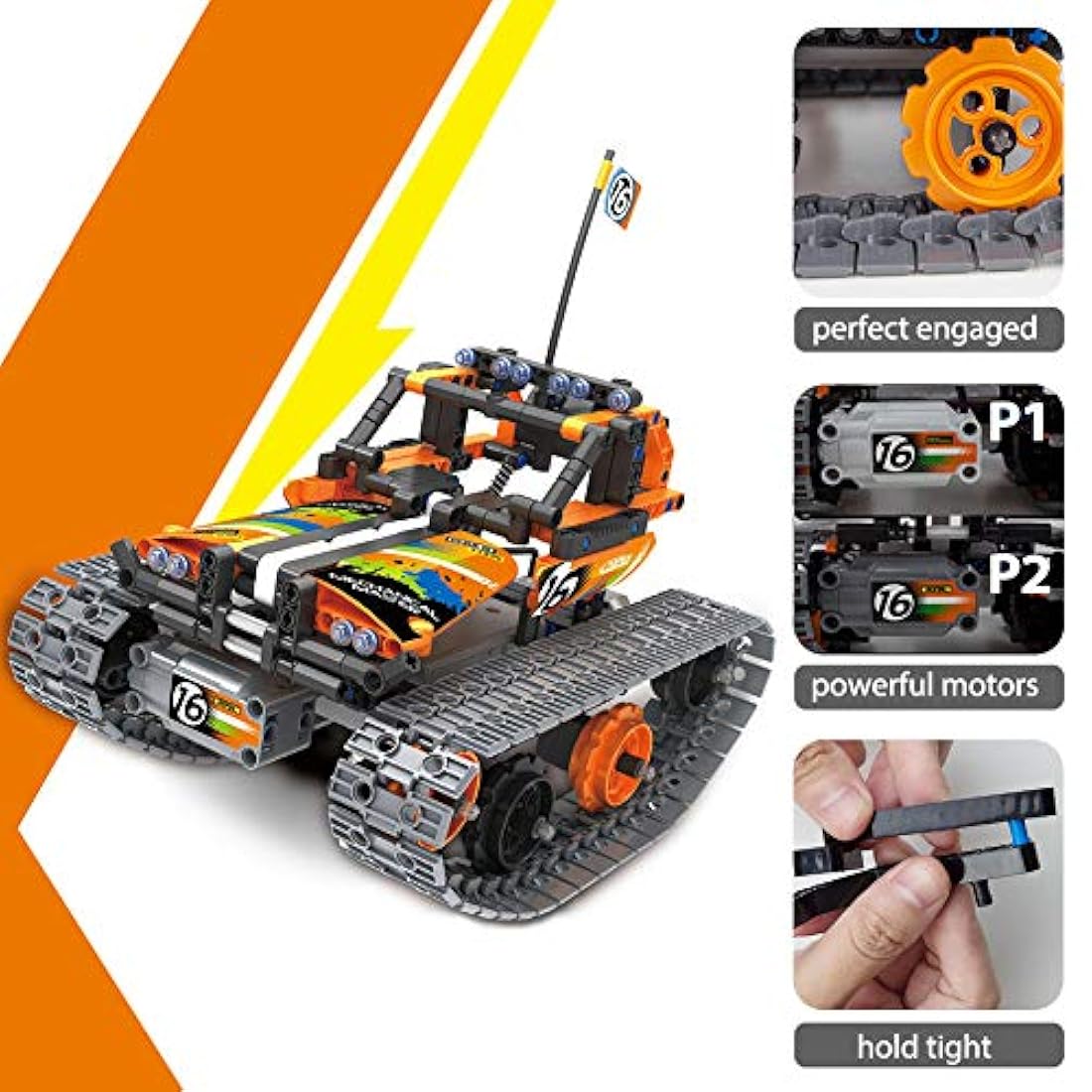 Juego de construcción de control remoto 3 en 1