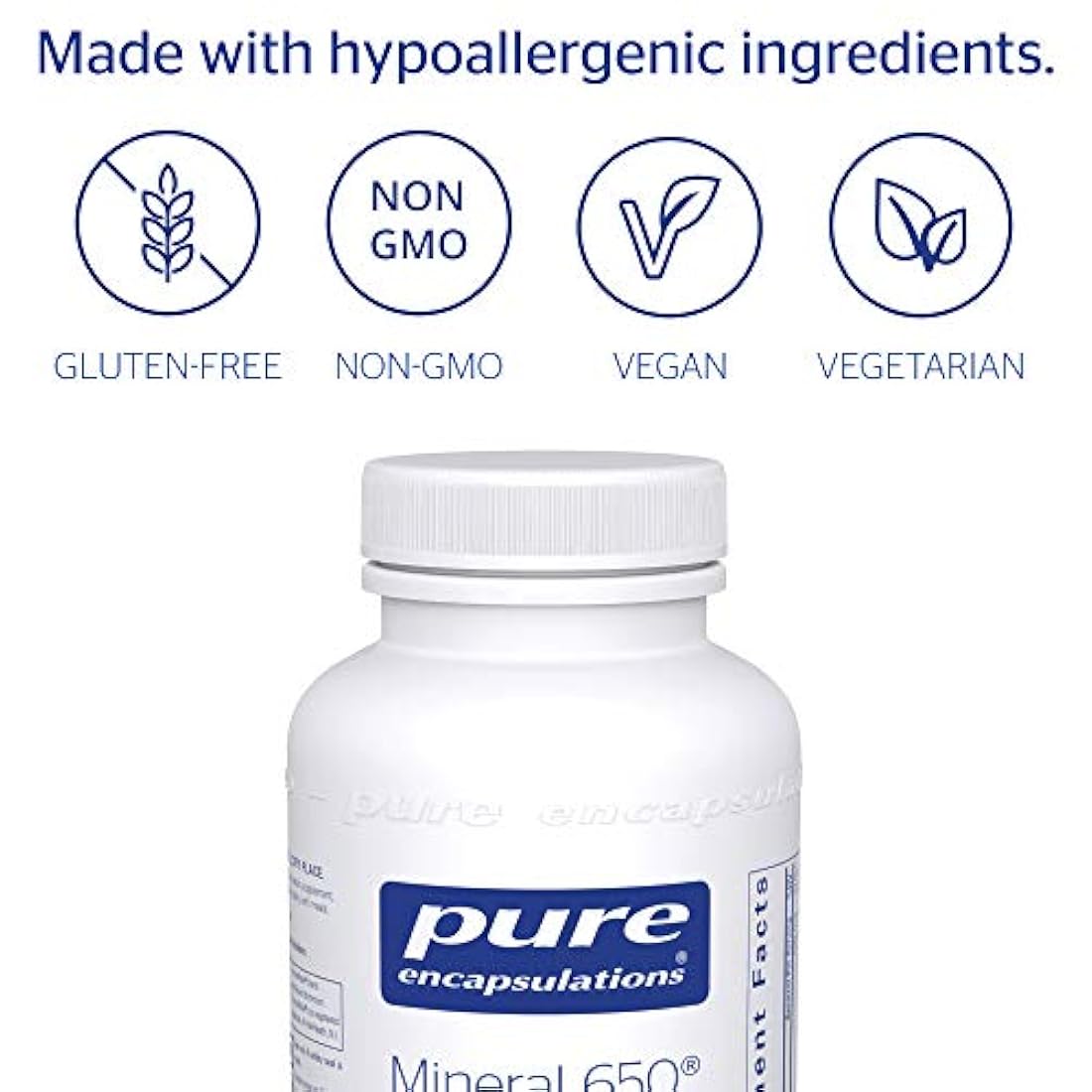 Encapsulaciones puras - Mineral 650 180c, 1