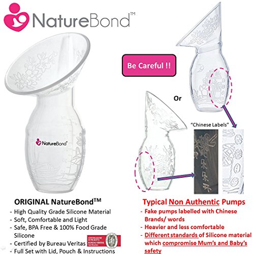 Extractor de leche manual de silicona