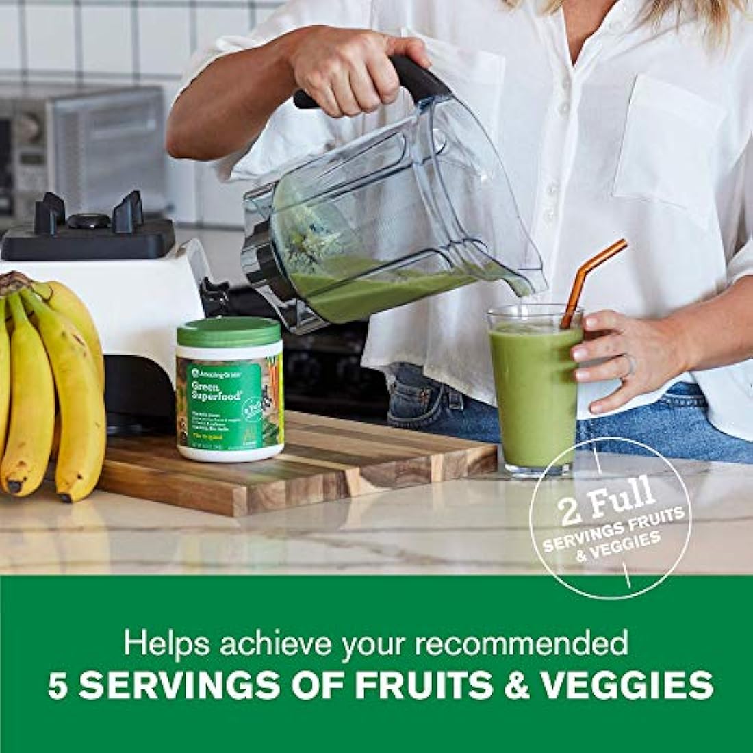 Amazing Grass Superfood bayas verdes