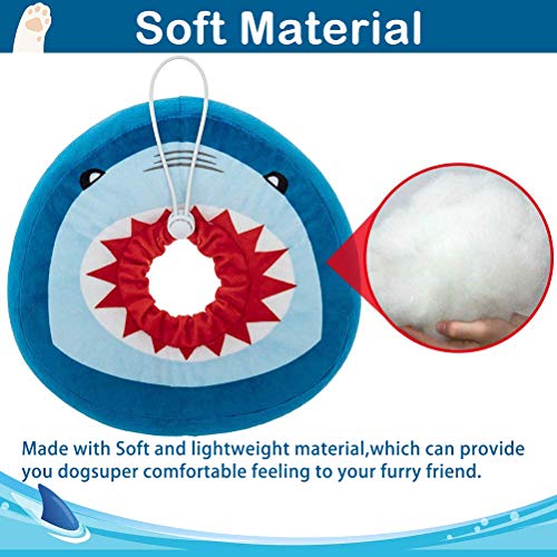 EXPAWLORER Collar de cono de gato suave – Collar de recuperación de gato lindo dona para curación de heridas, collar protector E después de la cirugía, collares isabelinos para gatitos y perros pequeños