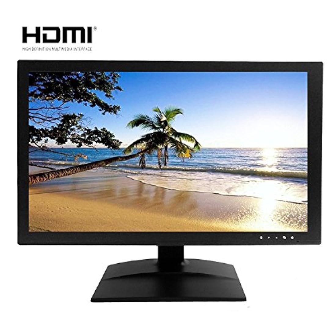 Monitor 3D peine filtro HDMI VGA y bucle BNC entradas audio