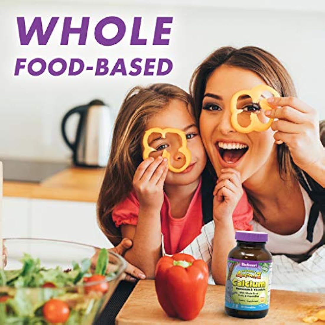 Super Earth Rainforest Animalz: calcio magnesio y vitamina