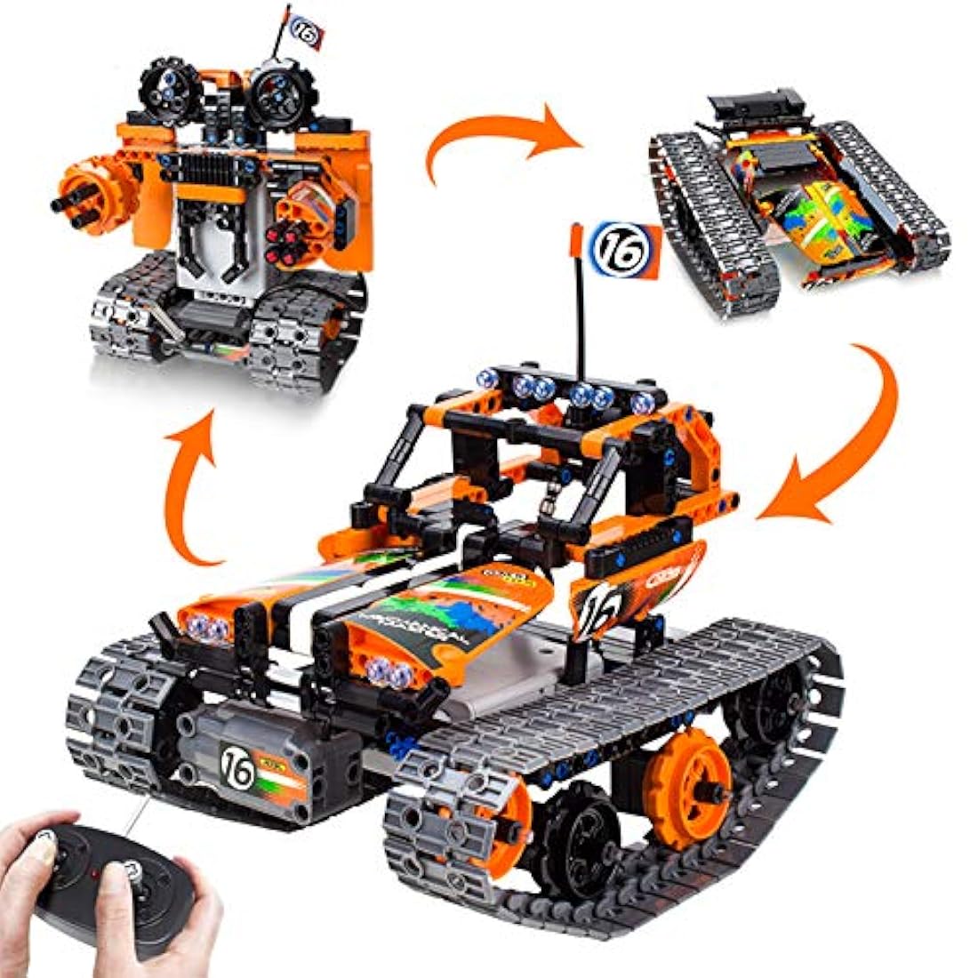 Juego de construcción de control remoto 3 en 1