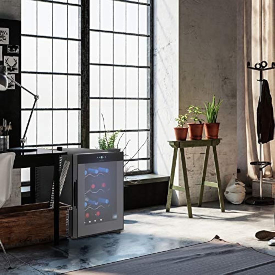 Cava refrigeradora de vinos NUTRICHEF PKTEWC122