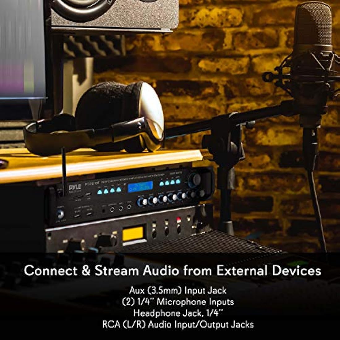 Amplificador para hogar PYLE-HOME P3201BT