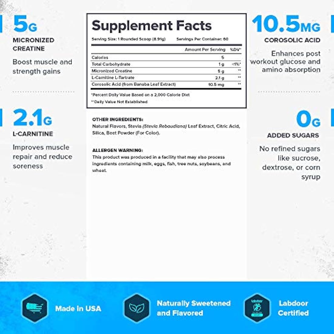 Suplemento para ejercicio