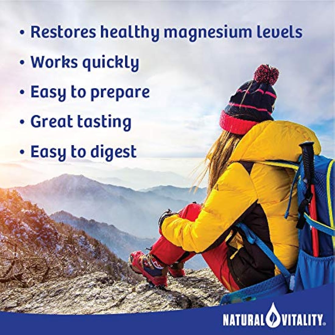 Vitalidad Natural Calm Natural Magnesio anti estrés,orgánico