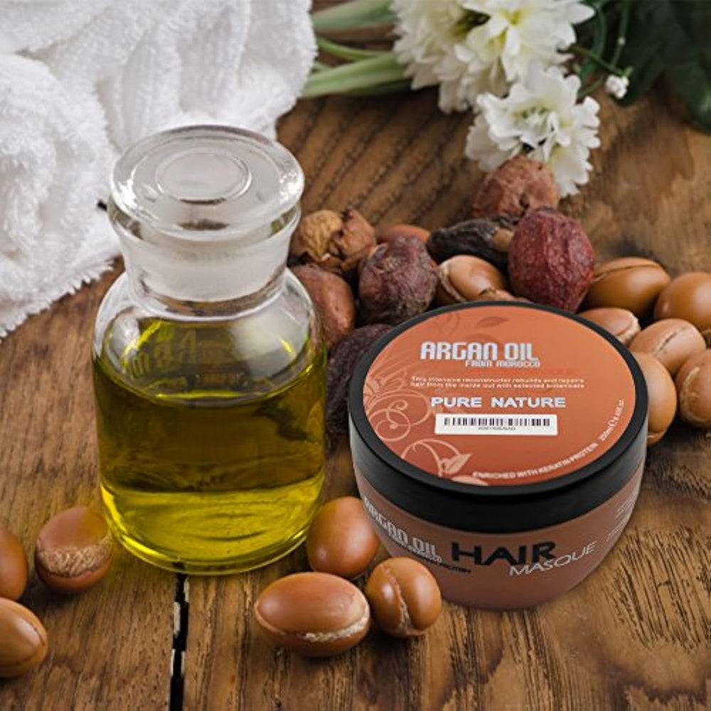 Mascarilla para el cabello de aceite de argán-Acondicionador