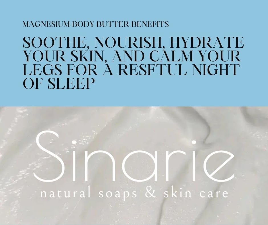 Manteca Corporal Emulsion de Magnesio con Manteca de Mango