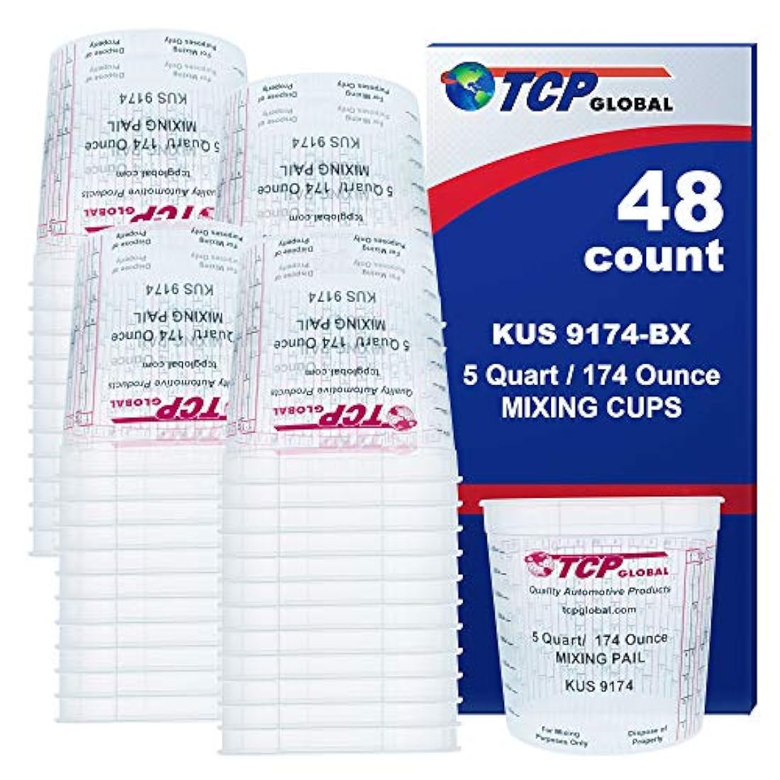 Vasos mezcladores de pintura