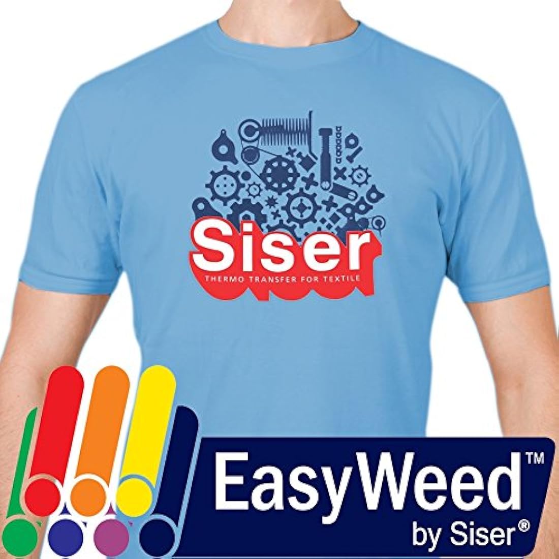 Rollo de vinilo de transferencia de calor para camisetas