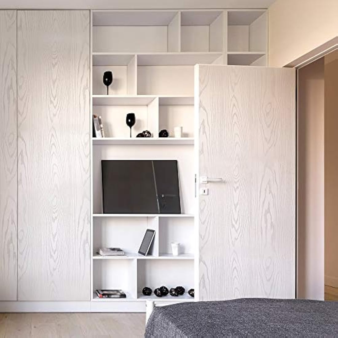 Yancorp - Papel de contacto con textura de madera de grano