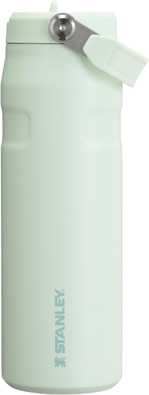 Botella de agua con pajilla abatible 2.0, acero inoxidable