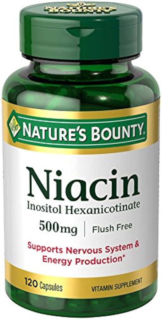 Niacina Flush Free 500 mg 120 unidades