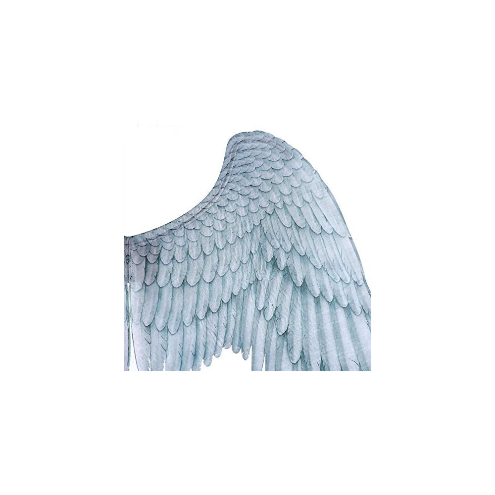 Disfraces de alas de ángel 3D blanca talla única