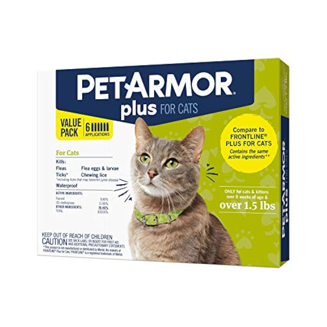 Prevención de pulgas y garrapatas para gatos
